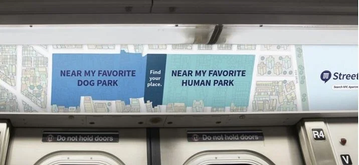 Streeteasy subway ad